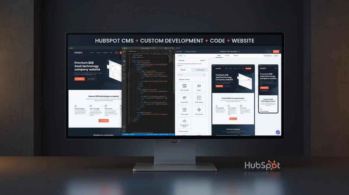 HubSpot CMS development services and custom website development