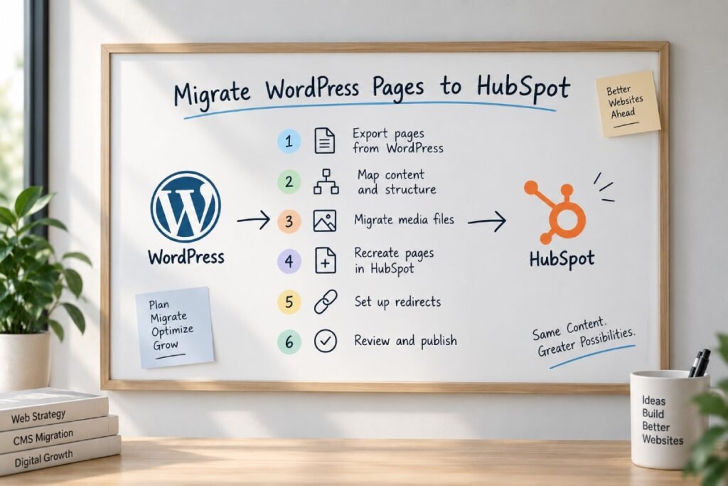 Migrating WordPress pages to HubSpot CMS