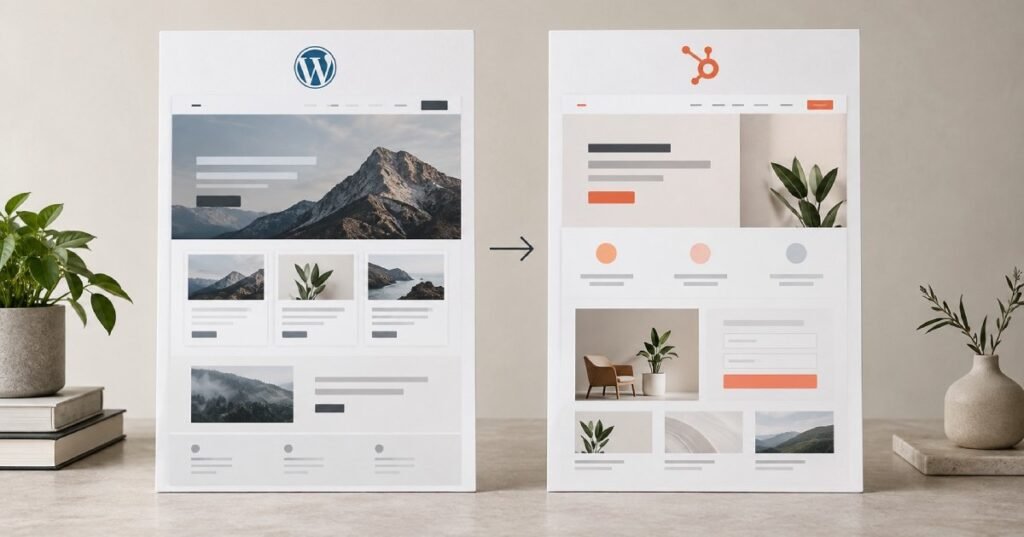WordPress to HubSpot website migration